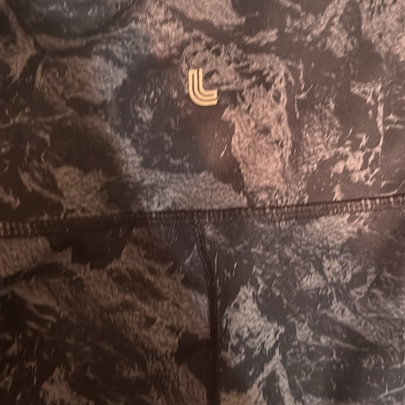 Lole Black/Grey leggings - Picture 3 of 3